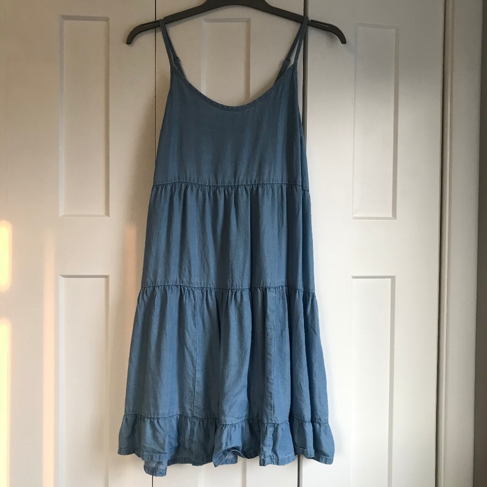 Chambray Prairie Dress
